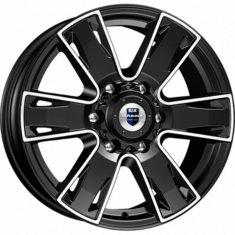 Диск автомобильный RAPID Севенна-оригинал 7x17/6x139.7 ET38 D100.1 алмаз-черный