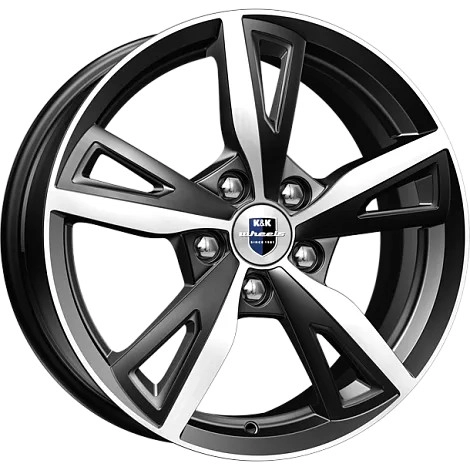 Диск автомобильный RAPID Фишт-оригинал 5x14/4x100 ET43 D60.1 алмаз-черный