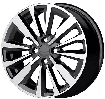 Диск автомобильный КиК Эрман 6.5x16/4x100 ET37 D60.1 алмаз-черный