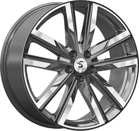 Диск автомобильный КиК КР014 Skad Premium Series 8x20/5x108 ET36 D65.1 Diamond_gloss_graphite