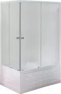 Душевой уголок Royal Bath 120*80*200 стекло шиншилла правый (RB8120BP-C-R)