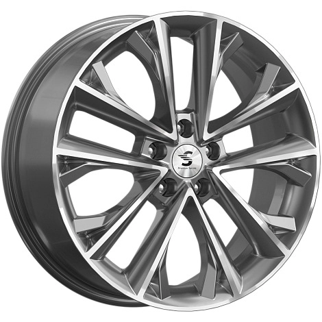 Диск автомобильный КиК КР-012 7x18/5x108 ET33 D60.1 graphite