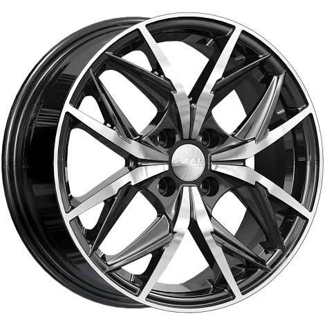 Диск автомобильный СКАД АСТИ 6.5x16/4x100 ET50 D60.1 Алмаз