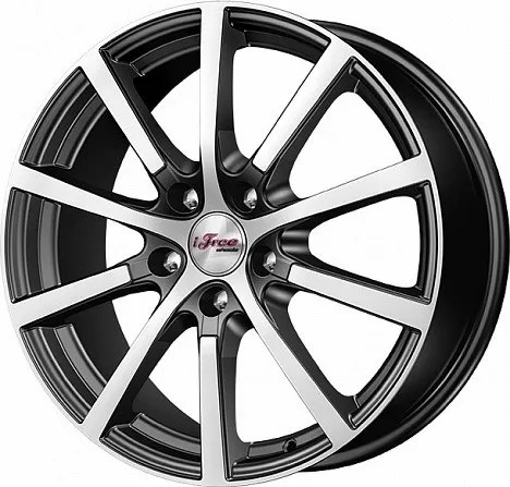Диск автомобильный iFree Big-Byz Big Byz 7x17/5x108 ET50 D63.35 Блэк_Джек