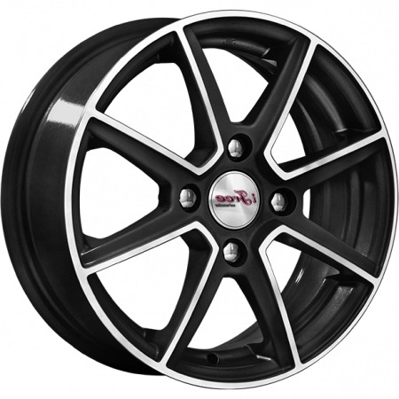 Диск автомобильный iFree Майами 5.5x14/4x108 ET42 D67.1 Блэк_Джек