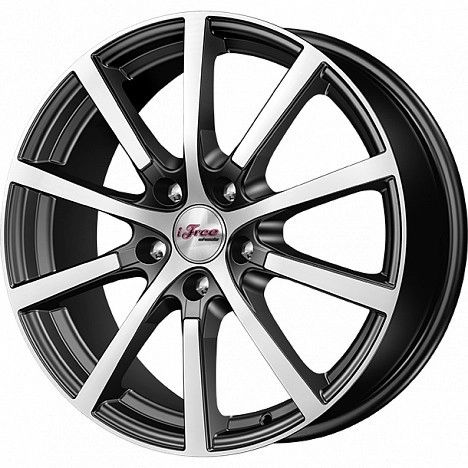 Диск автомобильный iFree Big-Byz Big Byz 7x17/5x114.3 ET39 D60.1 Блэк_Джек