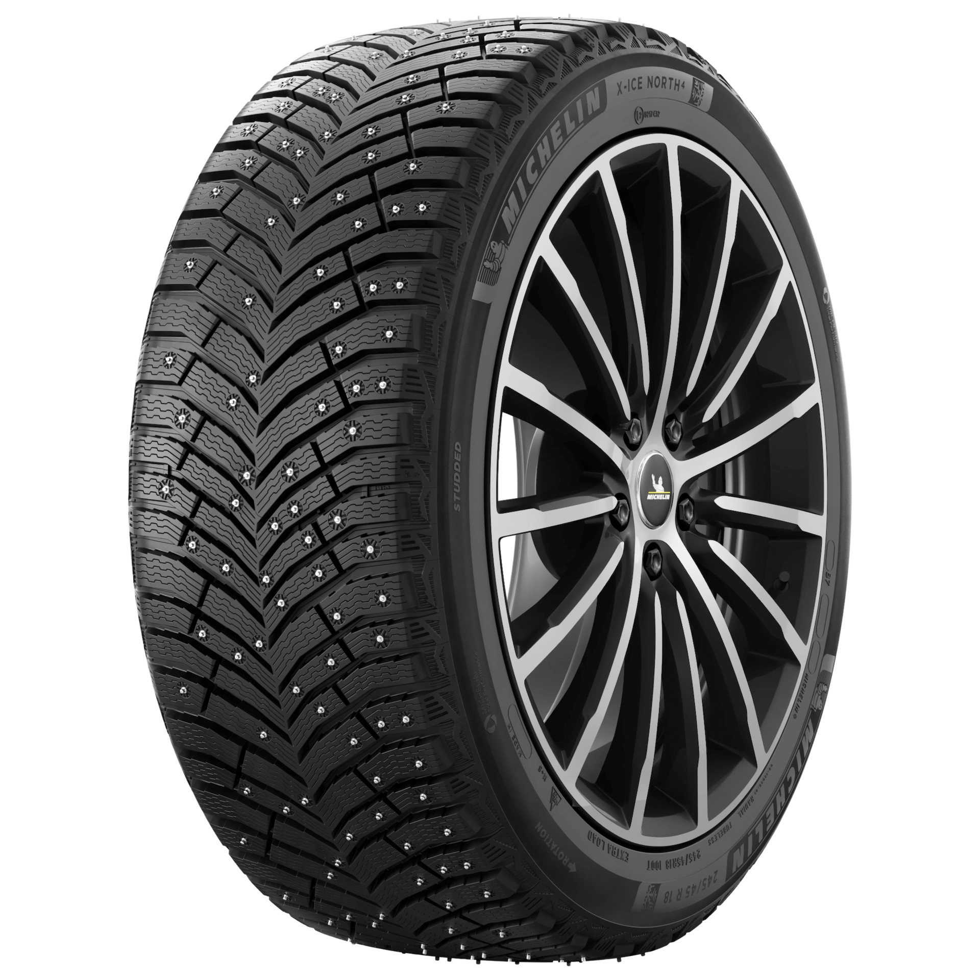Шина MICHELIN X-ICE NORTH 4 North 4 235/45R19 99H XL шип*(2020)