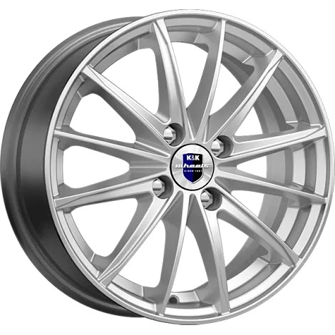 Диск автомобильный RAPID Пойнт Бланк-оригинал 6x15/4x100 ET46 D54.1 сильвер-SK