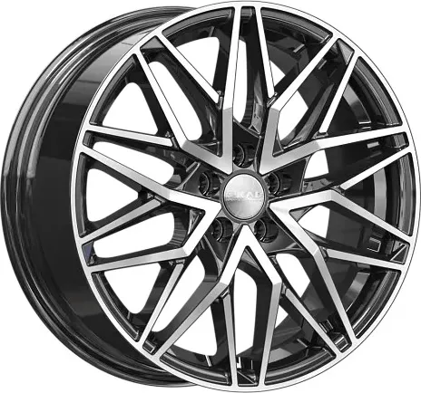 Диск автомобильный СКАД АЗИМУТ 7x17/5x100 ET38 D57.1 Алмаз