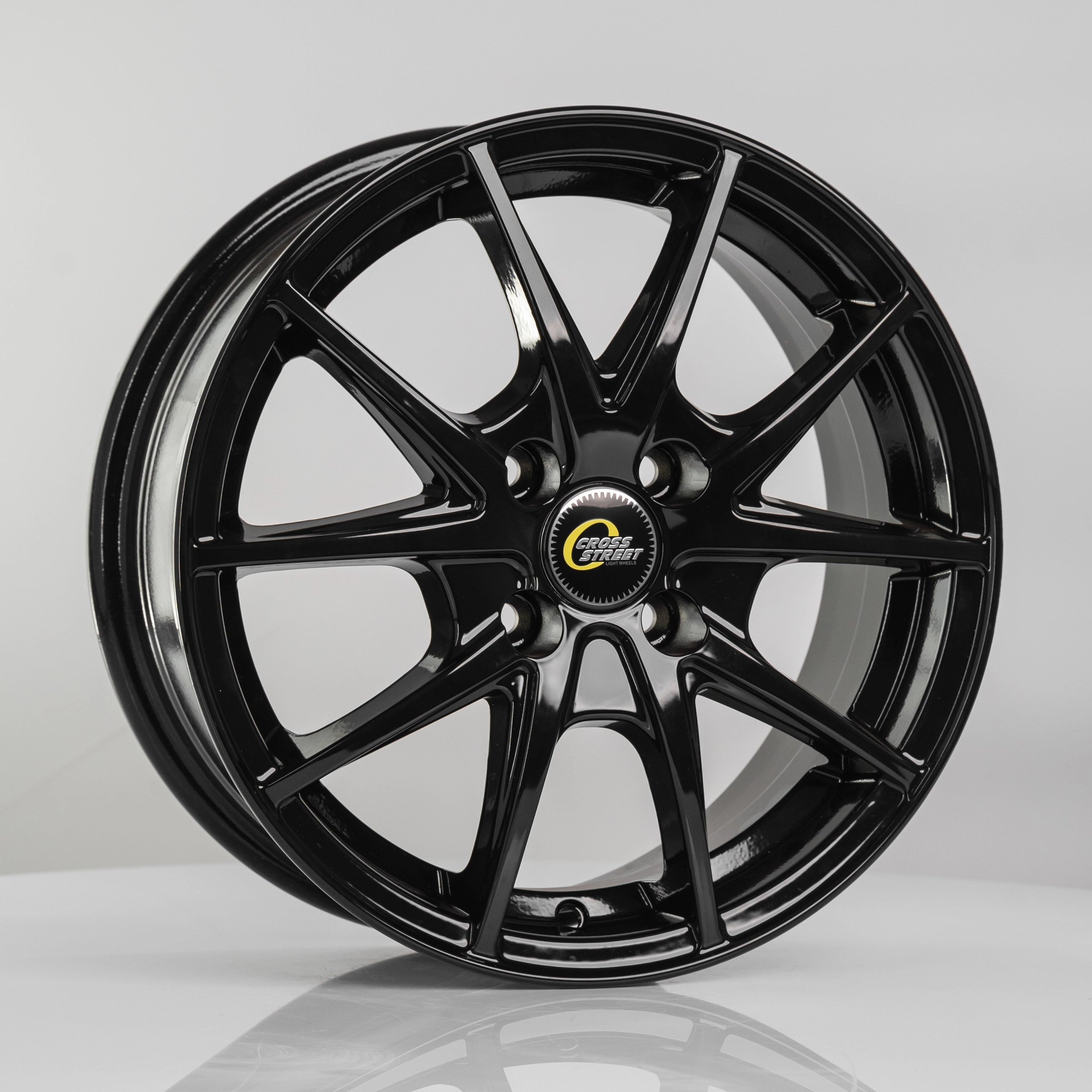 Диск автомобильный CROSS STREET CR-17 6.5x16/4x98 ET38 D58.6 Black