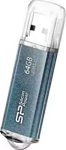 Флеш-накопитель SILICON POWER 64Gb Marvel M01 синий (SP064GBUF3M01V1B)