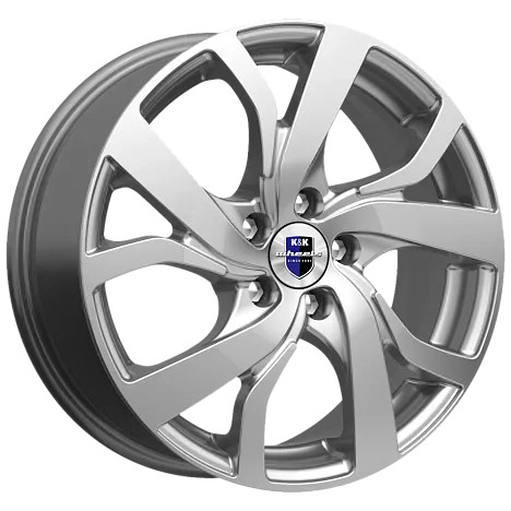 Диск автомобильный RAPID Палермо-оригинал 6x15/5x100 ET43 D57.1 дарк-платинум