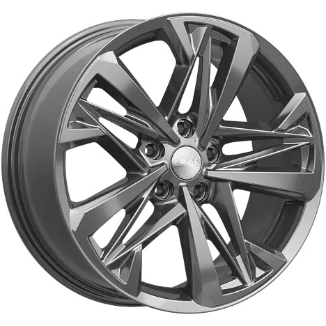 Диск автомобильный СКАД Ультима 8x18/5x114.3 ET50 D67.1 графит