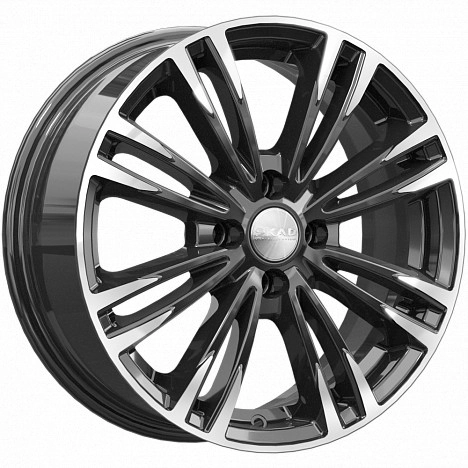 Диск автомобильный СКАД ЛАМАР 6.5x16/4x114.3 ET40 D67.1 Алмаз