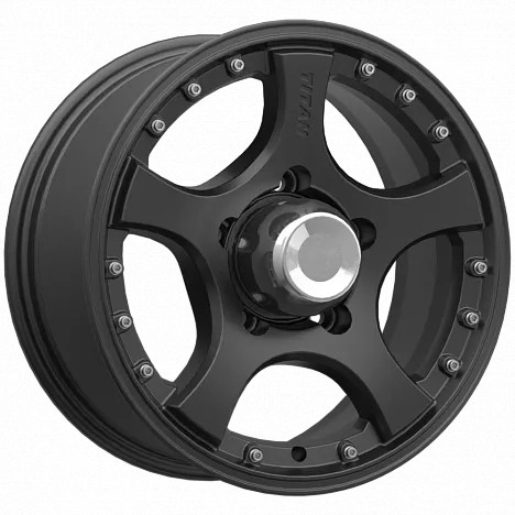 Диск автомобильный СКАД ТИТАН 7x16/5x139.7 ET20 D109.7 Черный-бархат