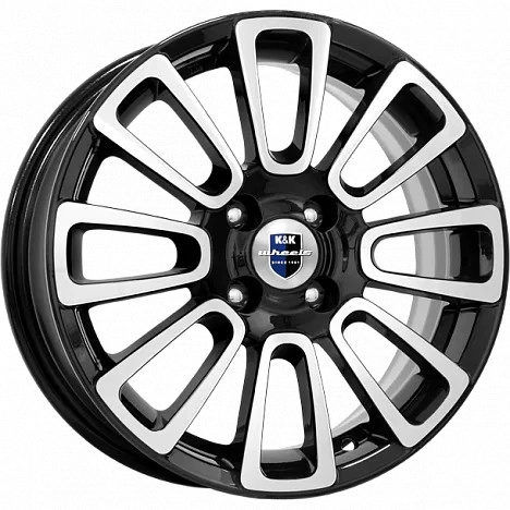 Диск автомобильный RAPID Неман-оригинал 6x15/4x98 ET35 D58.5 алмаз-черный
