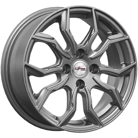 Диск автомобильный iFree Бохо 6x15/4x100 ET40 D60.1 Хай-вэй