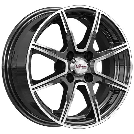 Диск автомобильный iFree Майами лайт 5.5x14/4x98 ET35 D58.5 Блэк-Джек