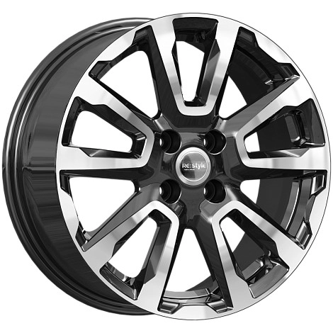 Диск автомобильный КиКРеплика КС1026 КиК 6.5x16/4x100 ET41 D60.1 алмаз-черный