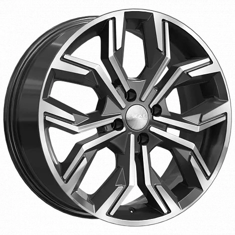 Диск автомобильный СКАД АМИАТА 7x17/4x100 ET43 D60.1 Алмаз