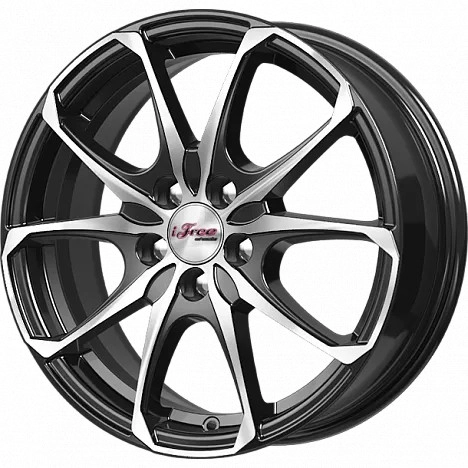 Диск автомобильный iFree Такеши 6x16/5x114.3 ET45 D67.1 Блэк-джек