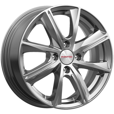 Диск автомобильный RAPID Арнар-оригинал 7x17/5x112 ET40 D57.1 дарк-платинум