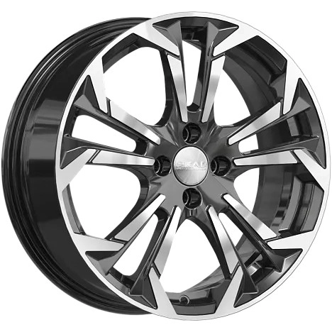 Диск автомобильный СКАД ДУНАЙ 7x17/4x100 ET37 D67.1 Алмаз