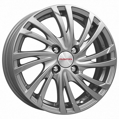 Диск автомобильный RAPID Мейола-оригинал 6x15/4x100 ET40 D60.1 дарк-платинум