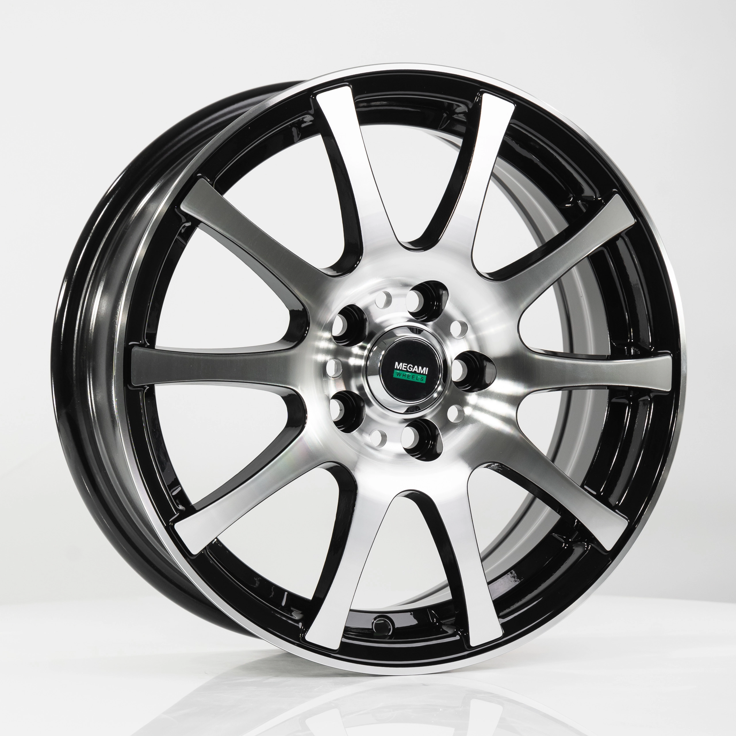 Диск автомобильный Megami MGM-2 6x15/5x100 ET40 D57.1 BKF