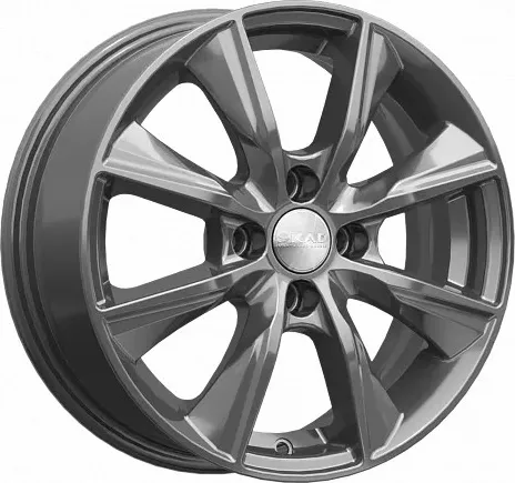 Диск автомобильный СКАД ПОРТУ 6x15/4x98 ET35 D58.6 графит
