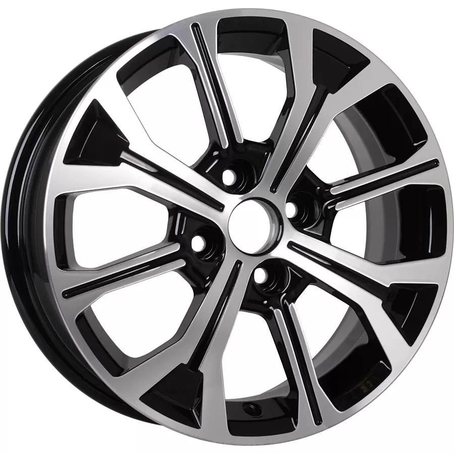 Диск автомобильный КиКРеплика КС945 КиК 6x15/4x100 ET46 D54.1 алмаз-черный