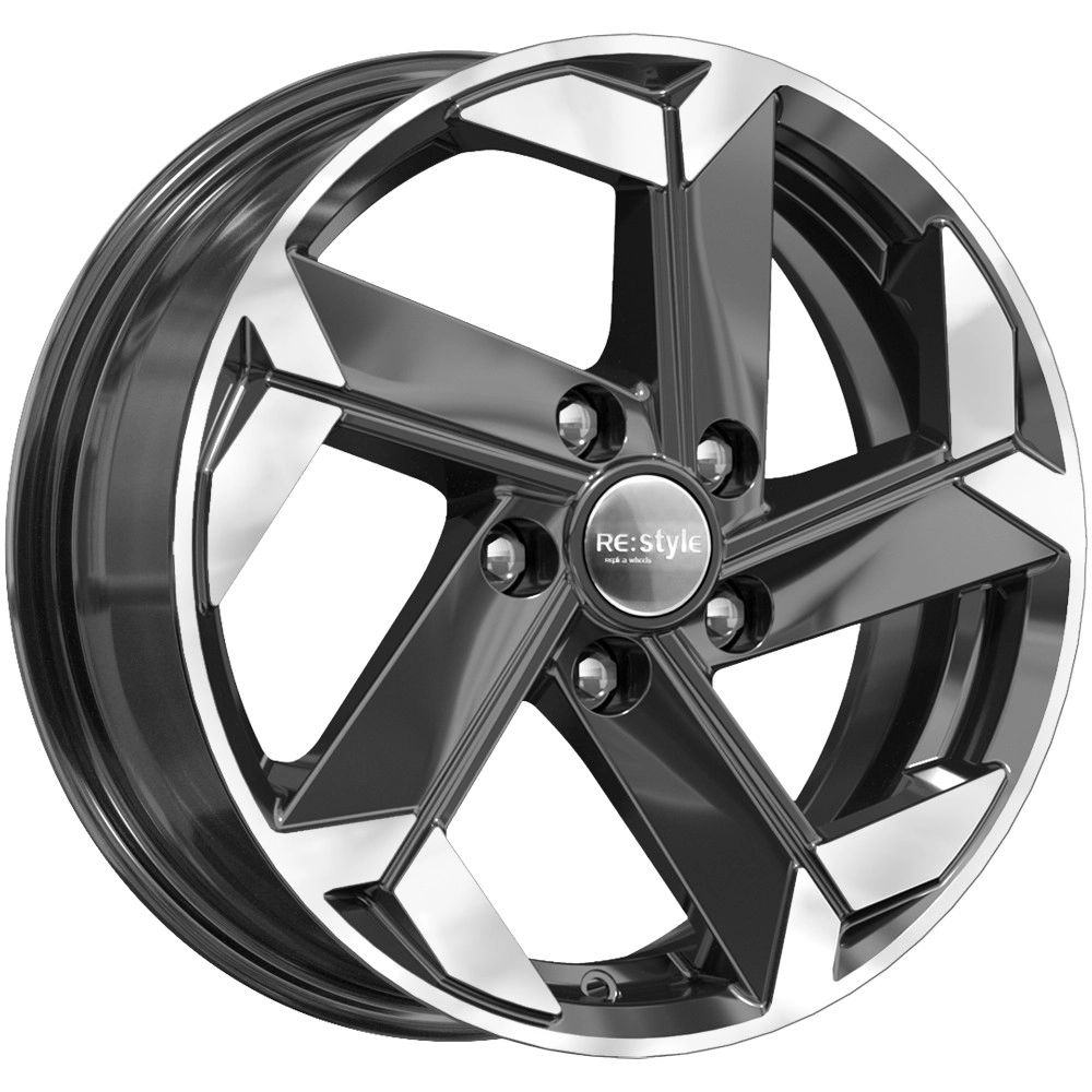 Диск автомобильный КиКРеплика КС979 КиК 6x16/5x114.3 ET43 D67.1 алмаз-черный