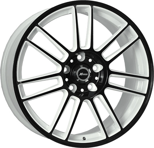 Диск автомобильный X-RACE AF-06 8x18/5x115 ET45 D70.3 W+B