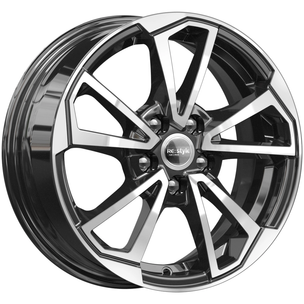 Диск автомобильный КиКРеплика КС1005 КиК 6x15/5x100 ET40 D57.1 алмаз-черный