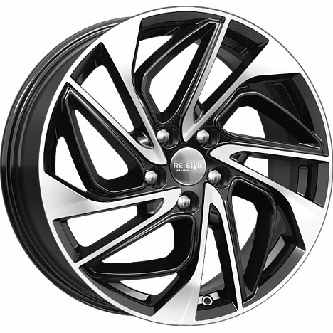 Диск автомобильный КиКРеплика КС883 КиК 7x18/5x114.3 ET35 D66.1 алмаз-черный-SK