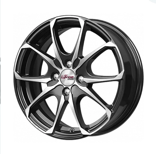 Диск автомобильный iFree Такеши 6x16/4x100 ET45 D60.1 Блэк-джек