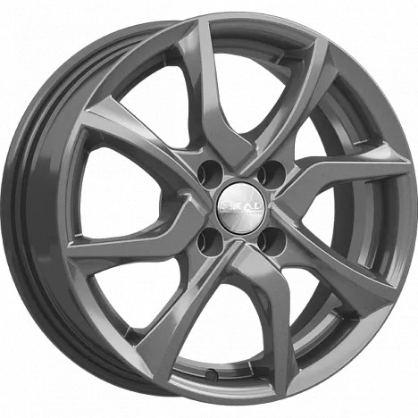 Диск автомобильный СКАД ТУЛОН 6x15/4x100 ET46 D54.1 графит