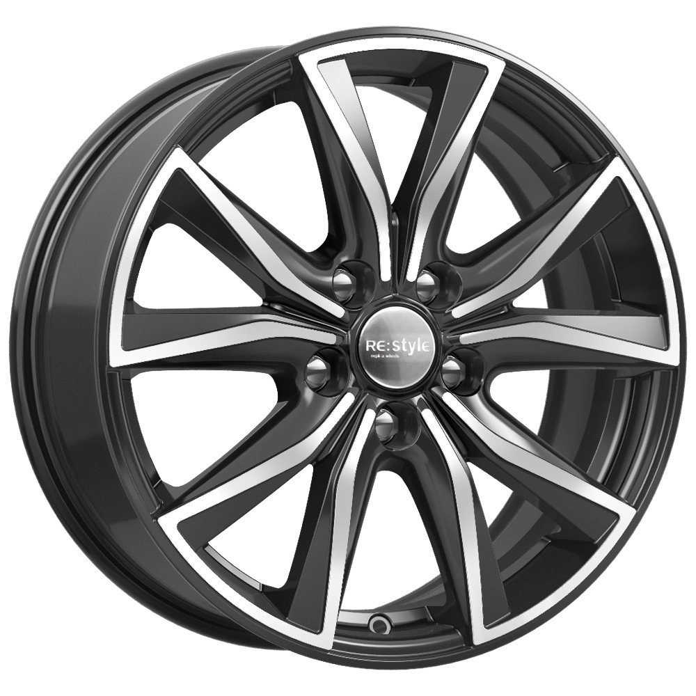 Диск автомобильный КиКРеплика КС867 КиК 7x17/5x114.3 ET45 D60.1 алмаз-черный