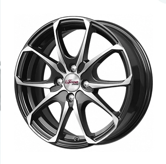 Диск автомобильный iFree Такеши 6x16/4x114.3 ET40 D67.1 Блэк-джек