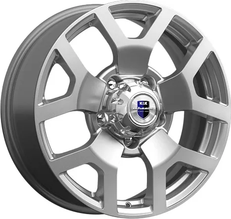 Диск автомобильный КиК Намиб 7x18/5x139.7 ET35 D108.5 дарк-платинум