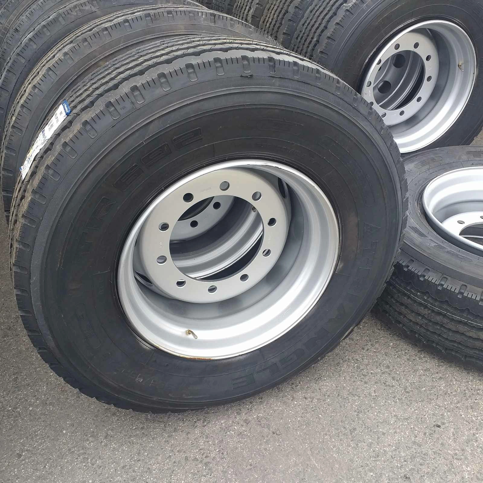 Шина TRIANGLE TR692 385/65R22.5 20 сл. 160J(158L) в сборе с11,75х22,5 ET0 T13,5 нагрузка 4500кг