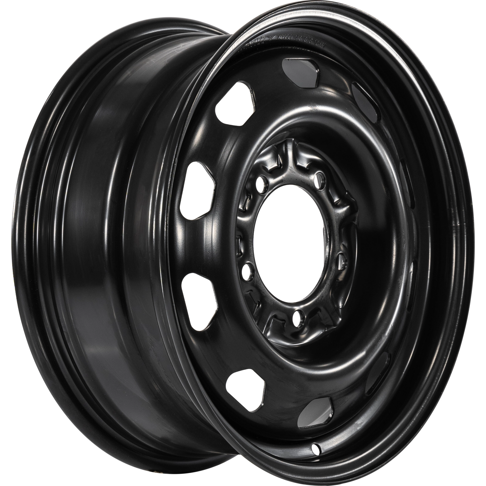 Диск автомобильный TREBL LT2883D_P (850) 6.5x16/5x139.7 ET40 D108.6 Black 6.5X16/5X139.7 BLACK
