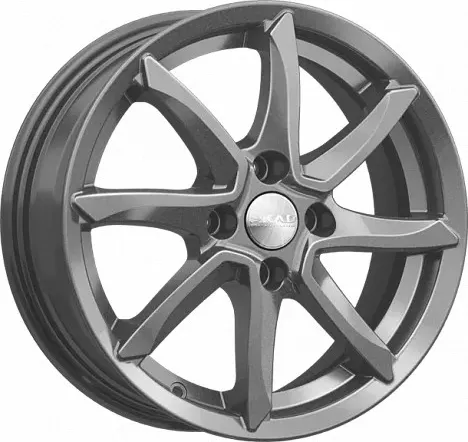 Диск автомобильный СКАД ОСАКА 6x15/4x100 ET46 D54.1 графит 6X15/4X100