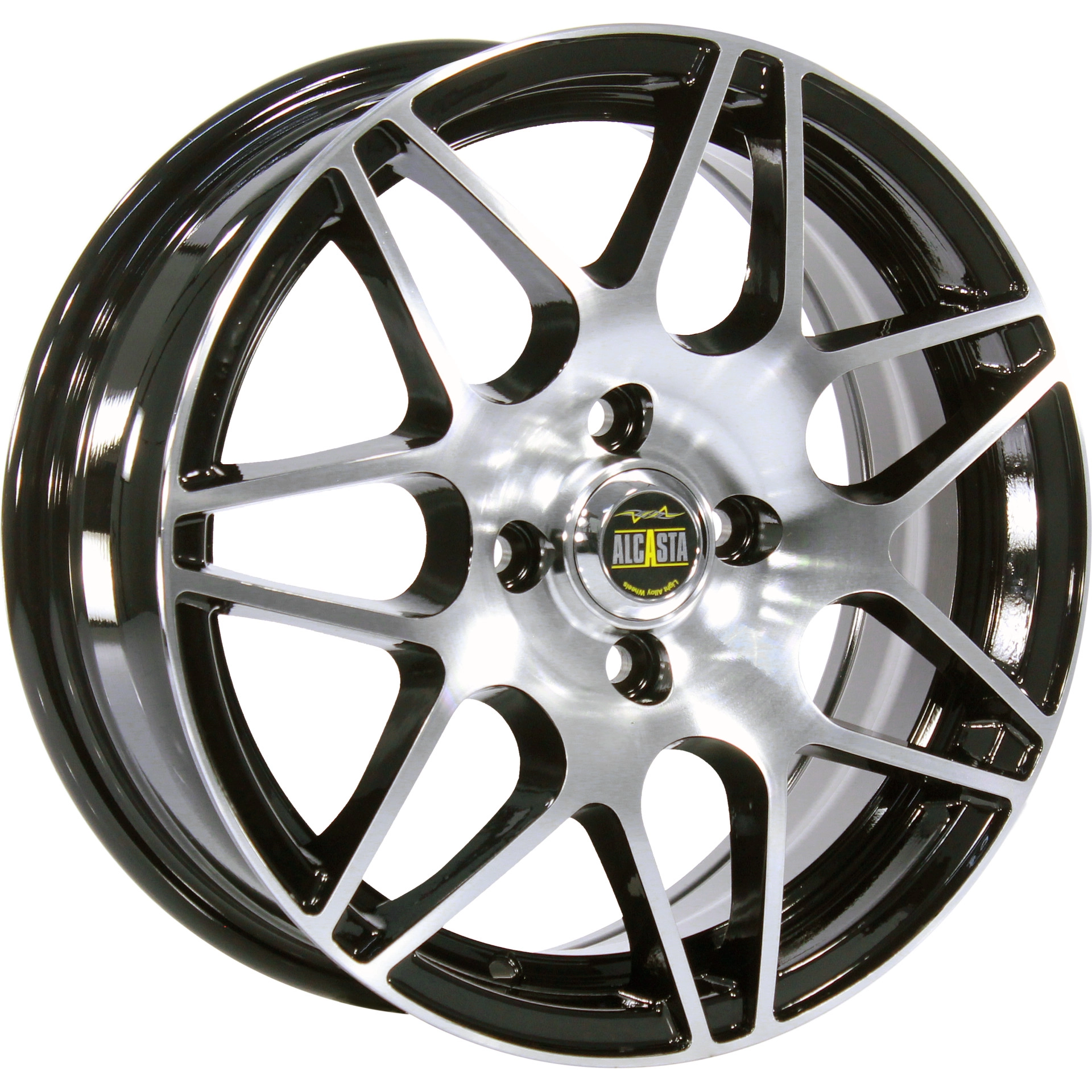Диск автомобильный ALCASTA M28 6x15/4x100 ET46 D54.1 BKF 6X15/4X100