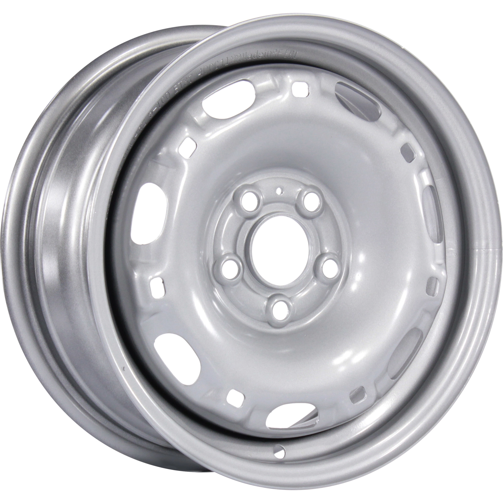 Диск автомобильный TREBL 7280T 6x14/5x100 ET43 D57.1 Silver 6X14/5X100 SILVER