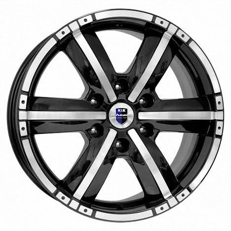 Диск автомобильный RAPID Окинава-оригинал 7.5x17/6x139.7 ET30 D106.1 алмаз-черный 7.5X17/6X139.7