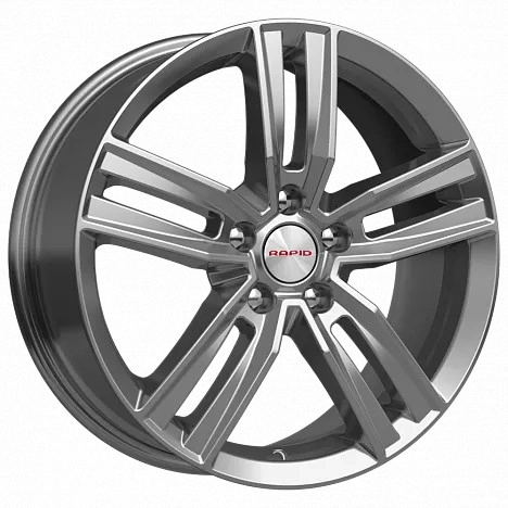 Диск автомобильный RAPID Танаис-оригинал 7x18/5x114.3 ET38 D67.1 дарк-платинум 7X18/5X114.3