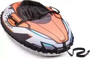 Санки-тюбинг Small Rider с сиденьем и ремнями Asteroid Sport (оранжевый) 1636859
