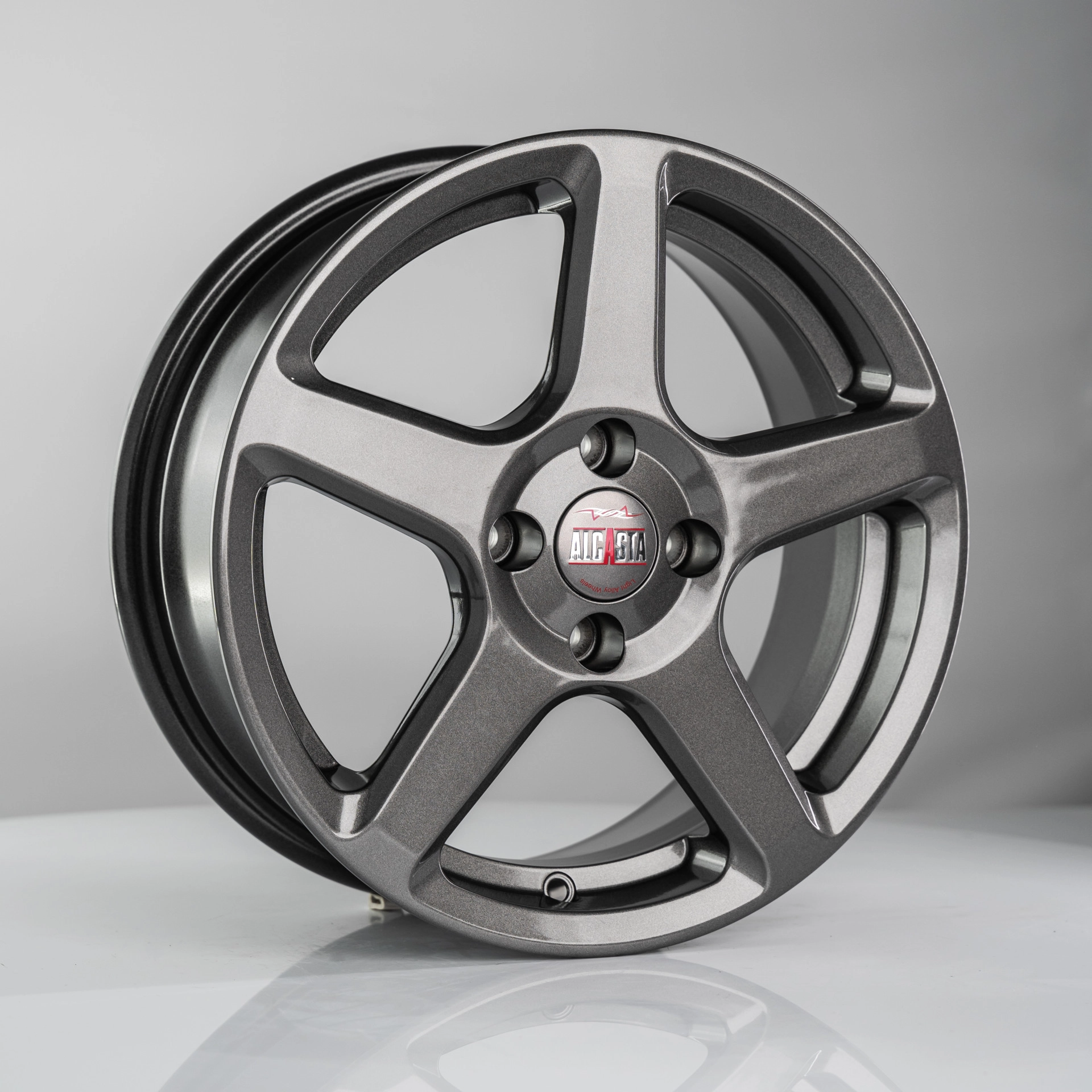 Диск автомобильный ALCASTA_Россия M62 ALCASTA 6X15/4X100 ET40 D60.1 GRAPHITE