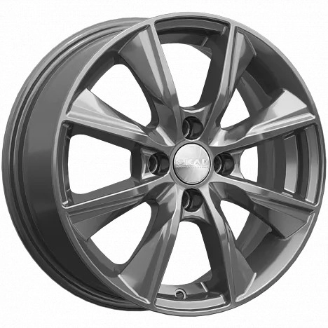 Диск автомобильный СКАД ПОРТУ 6X15/4X100 ET50 D60.1 графит